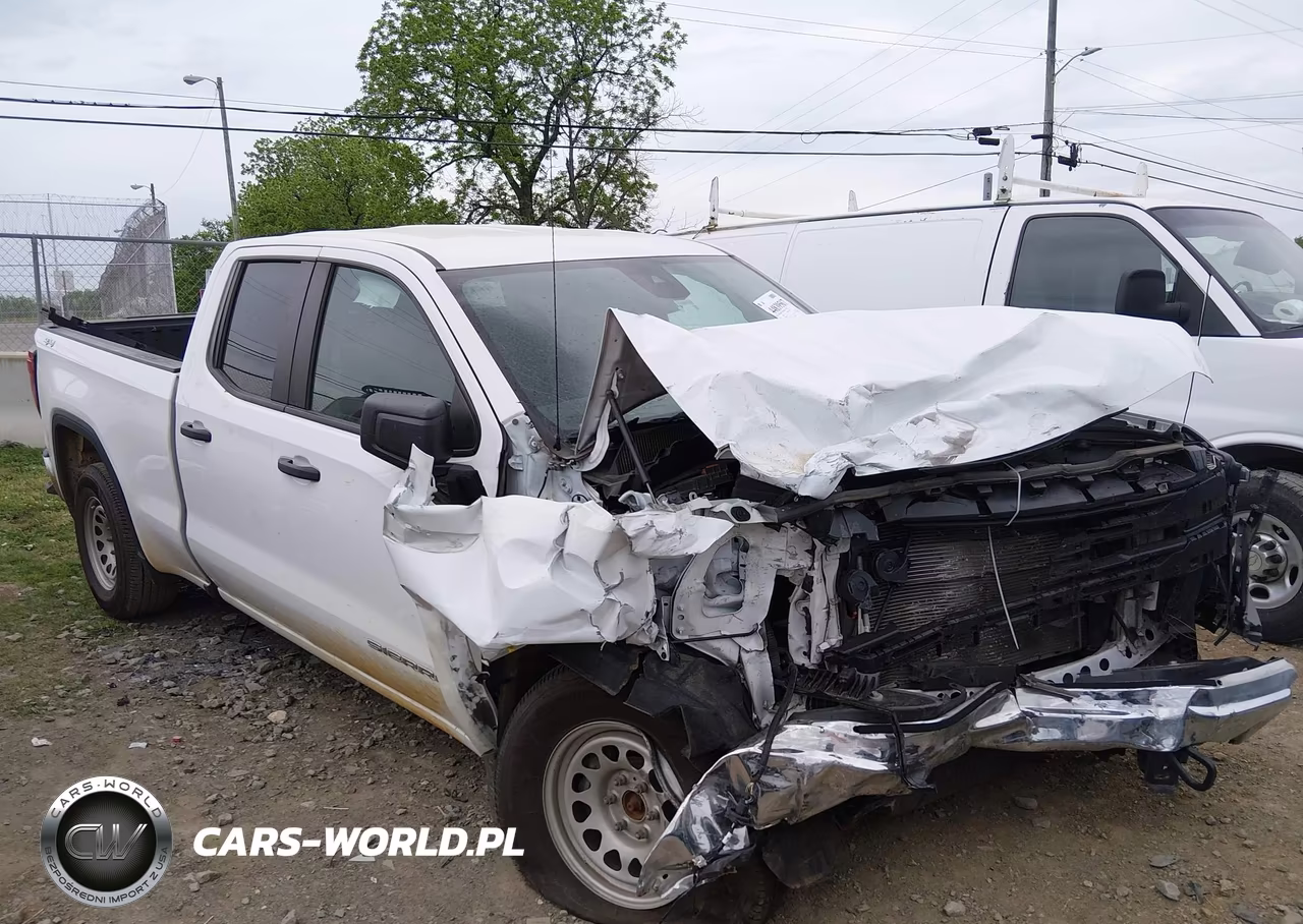 2023 GMC Sierra 1500 4Wd Standard Box Pro VIN:1GTRUAED0PZ214070 - 2