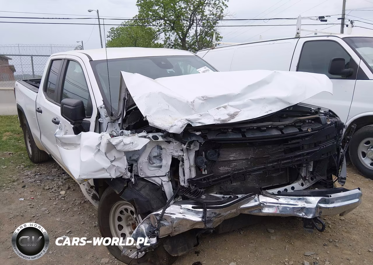 2023 GMC Sierra 1500 4Wd Standard Box Pro VIN:1GTRUAED0PZ214070 - 6