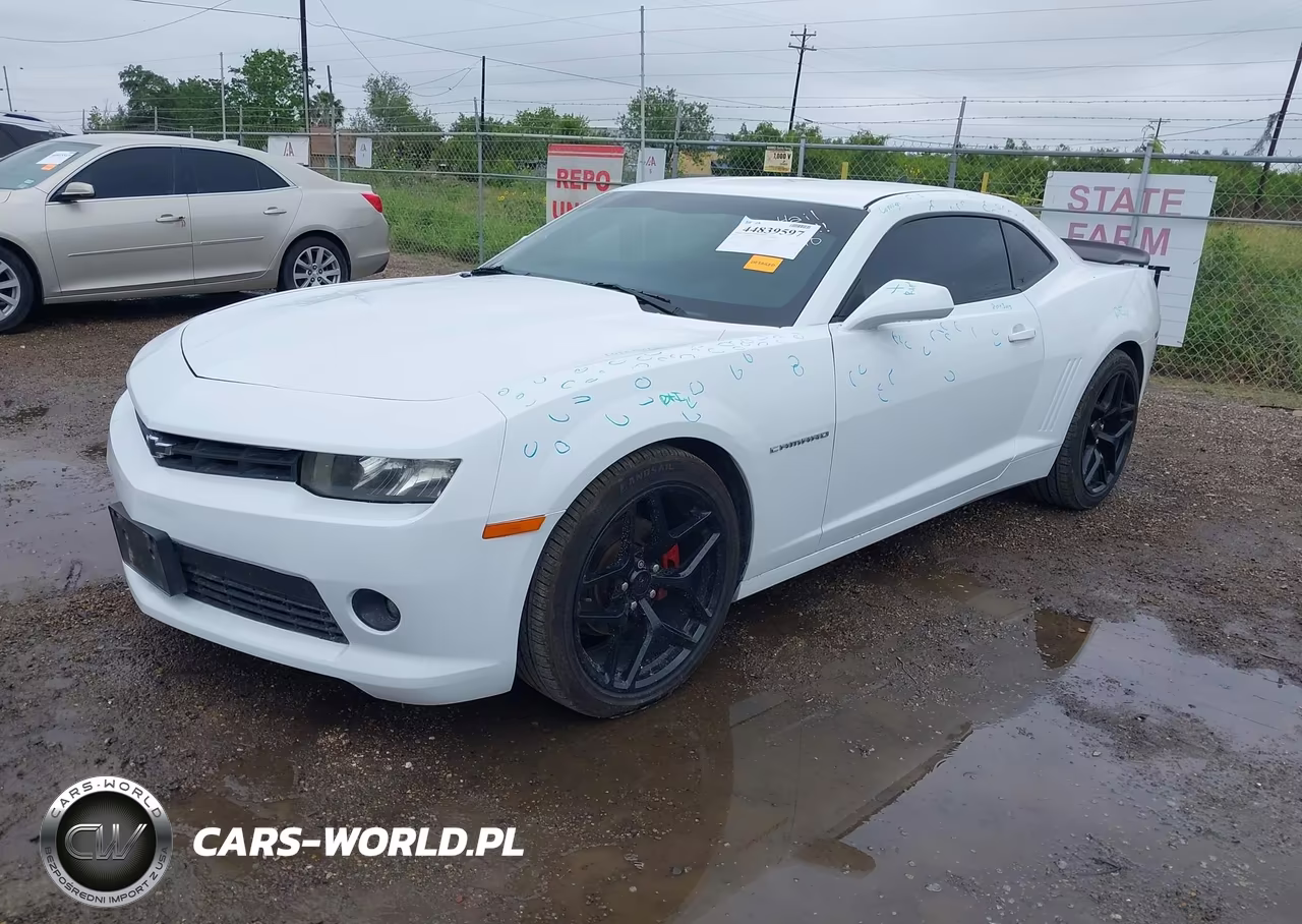 2014 Chevrolet Camaro 2Ls VIN:2G1FA1E39E9172307 - 2