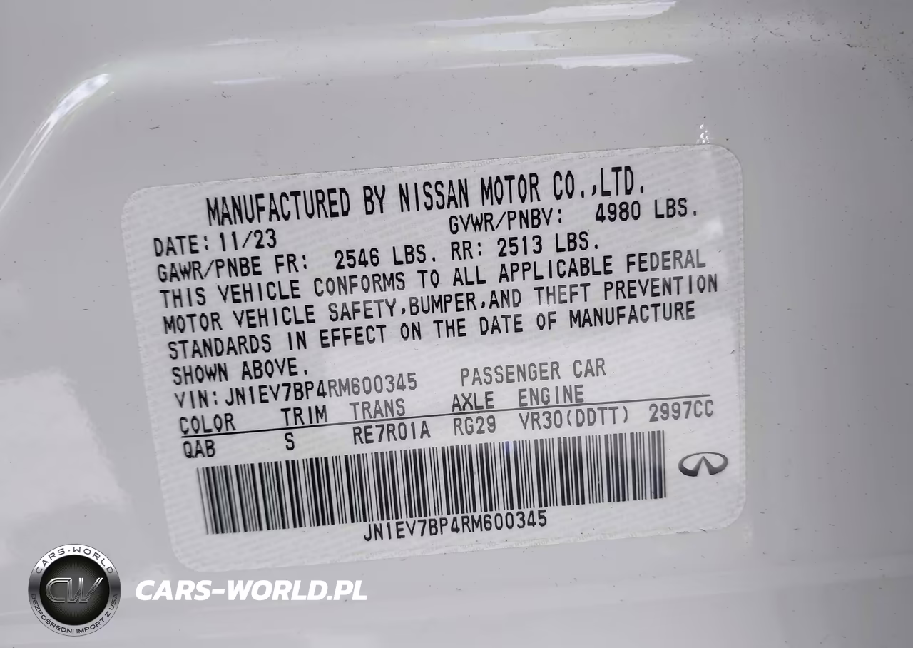 2024 Infiniti Q50 Luxe VIN:JN1EV7BP4RM600345 - 9