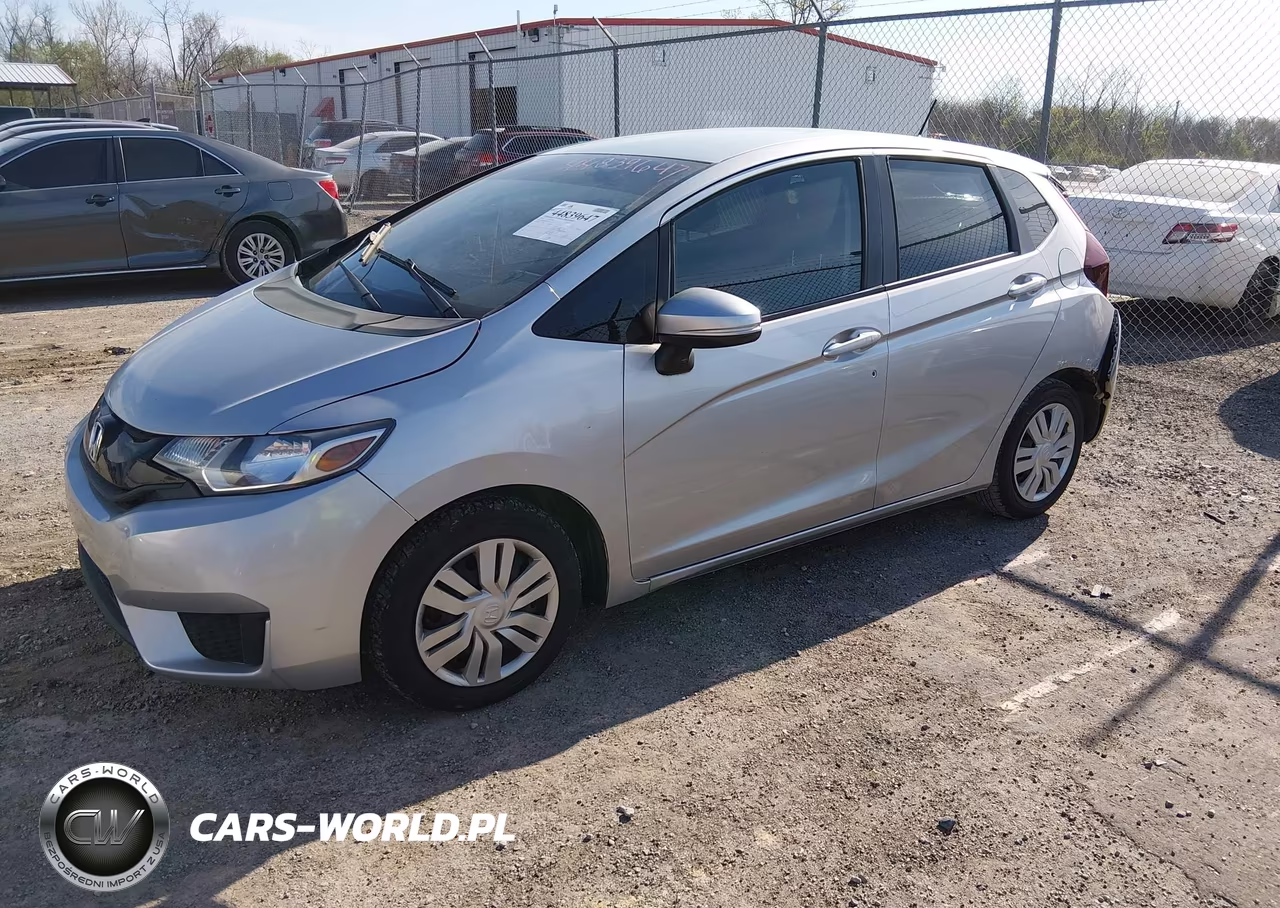 2015 Honda Fit Lx VIN:3HGGK5H53FM757763 - 2