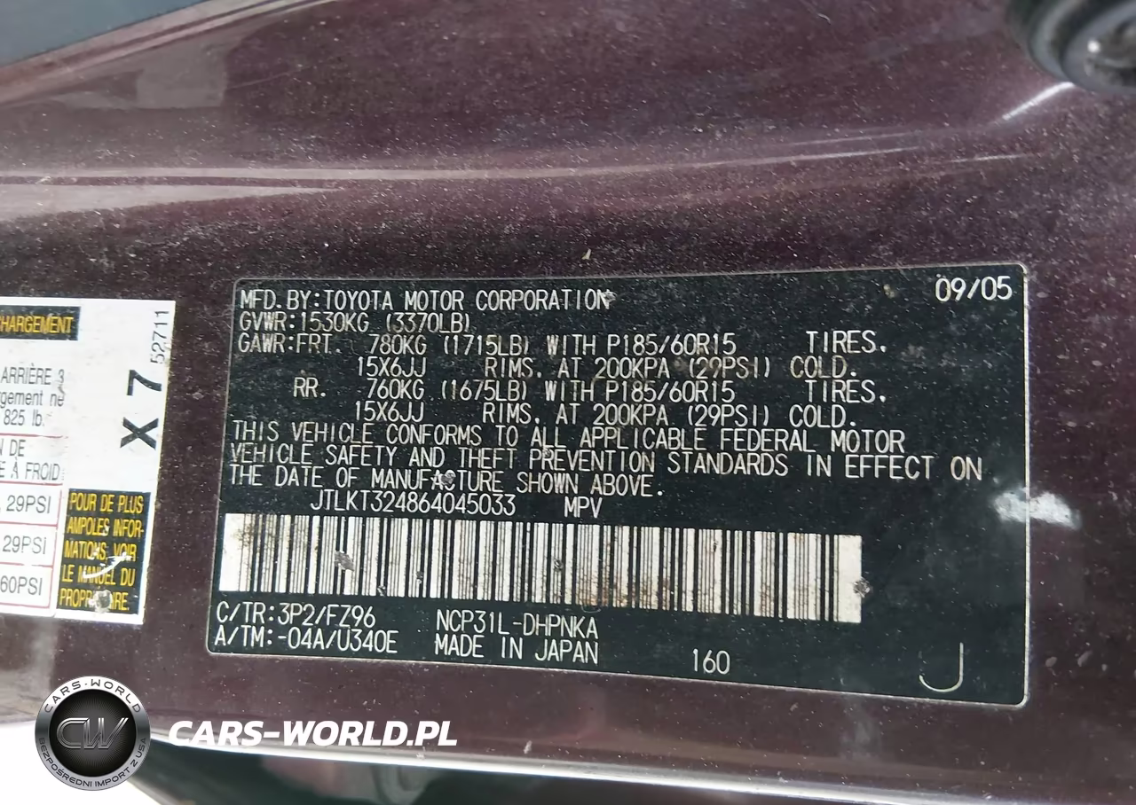 2006 Scion Xb VIN:JTLKT324864045033 - 9