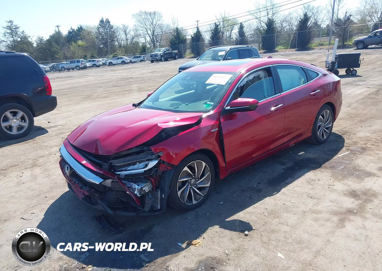 2021 Honda Insight Touring VIN:19XZE4F94ME007455 - 2
