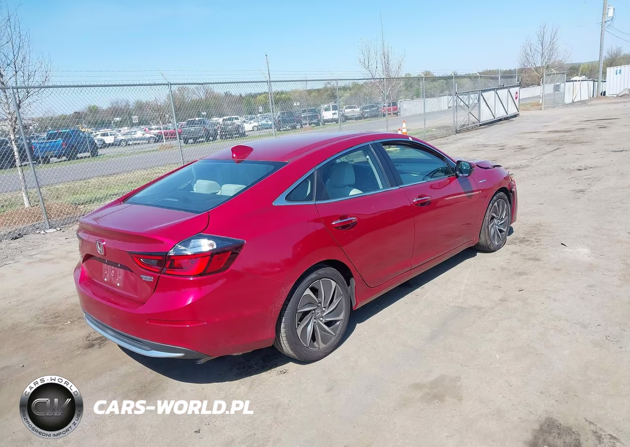 2021 Honda Insight Touring VIN:19XZE4F94ME007455 - 4