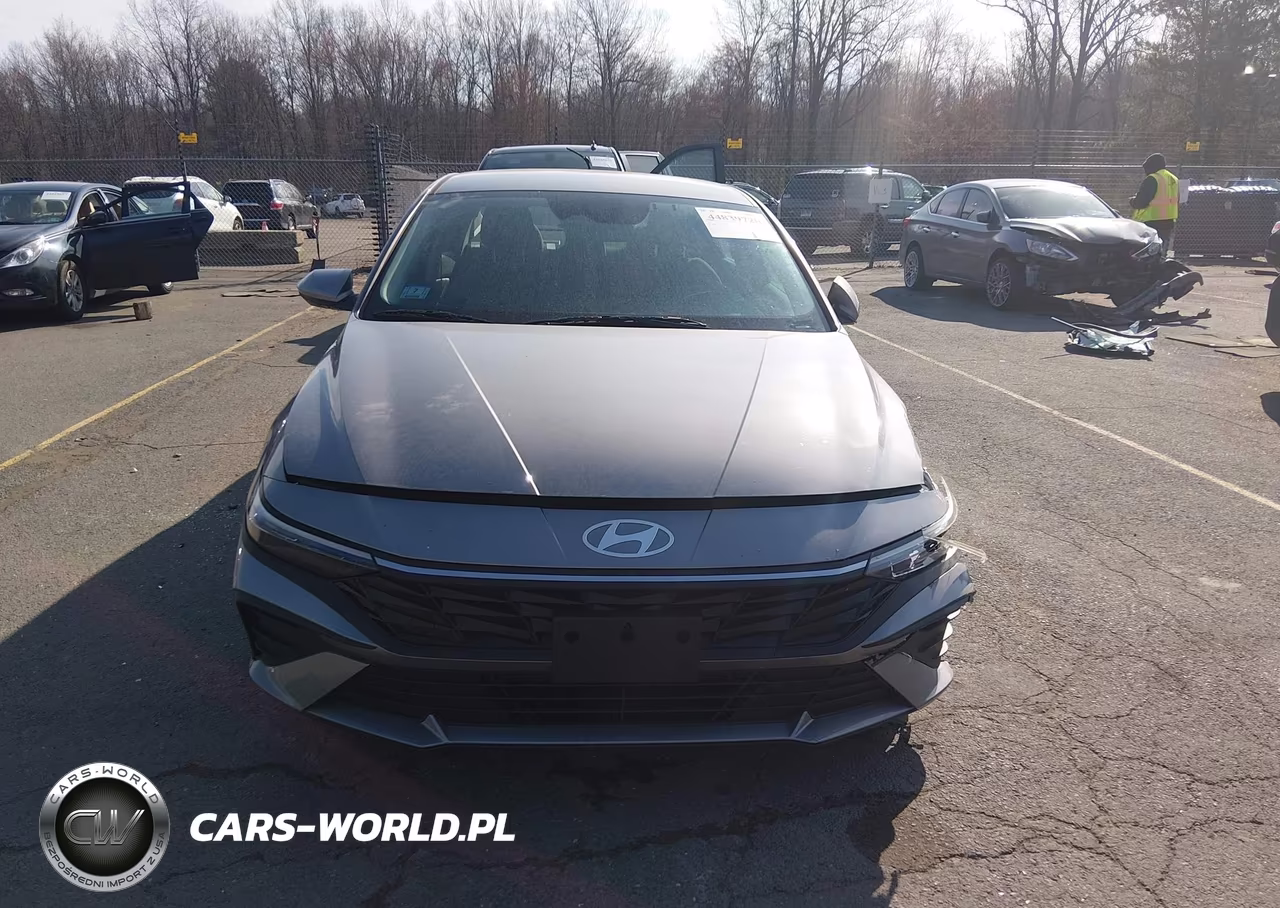 2025 Hyundai Elantra Hybrid Blue VIN:KMHLM4DJ2SU161694 - 12