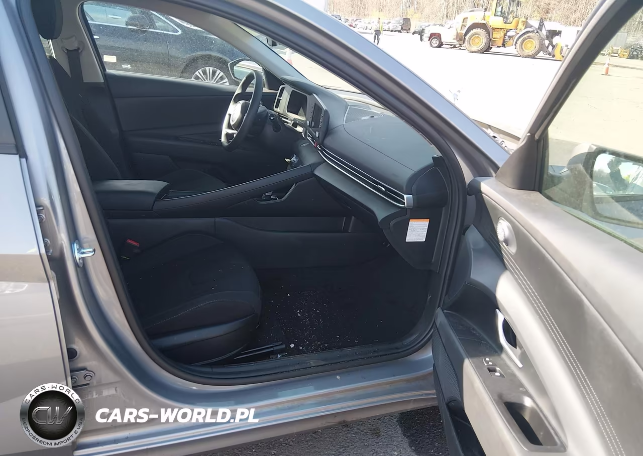 2025 Hyundai Elantra Hybrid Blue VIN:KMHLM4DJ2SU161694 - 5