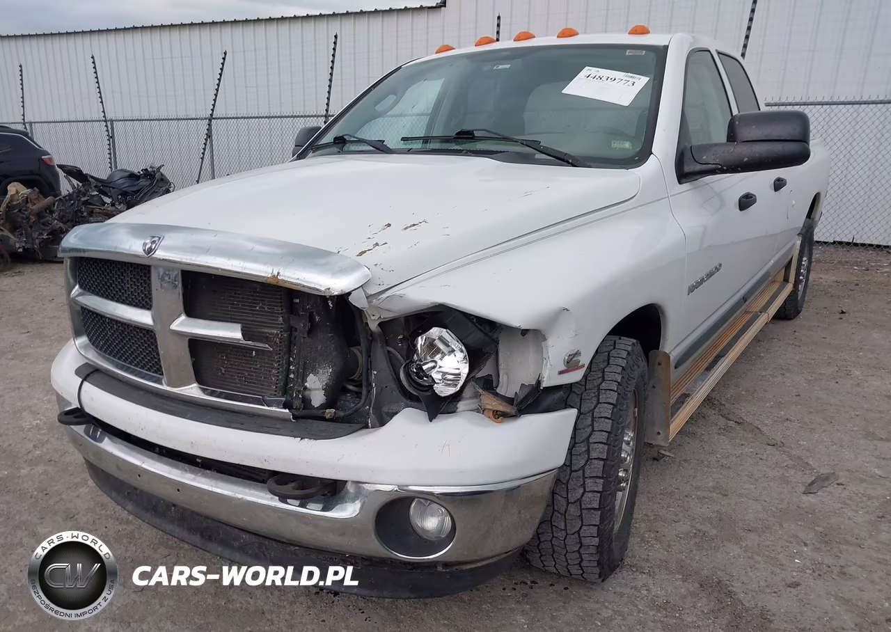 2003 Dodge Ram 2500 Slt-Laramie-St VIN:3D7KA28C43G791882 - 2