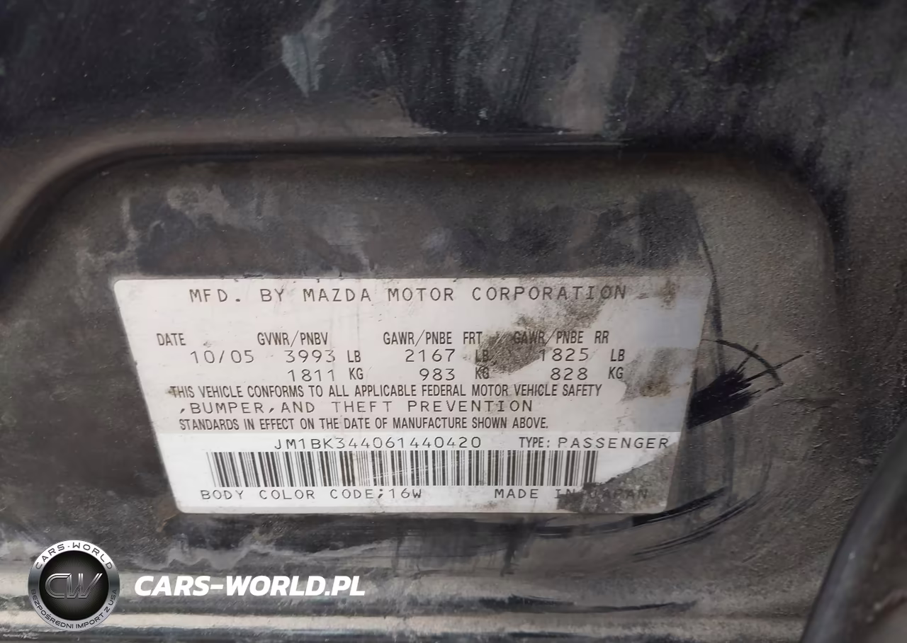 2006 Mazda Mazda3 S Grand Touring VIN:JM1BK344061440420 - 9