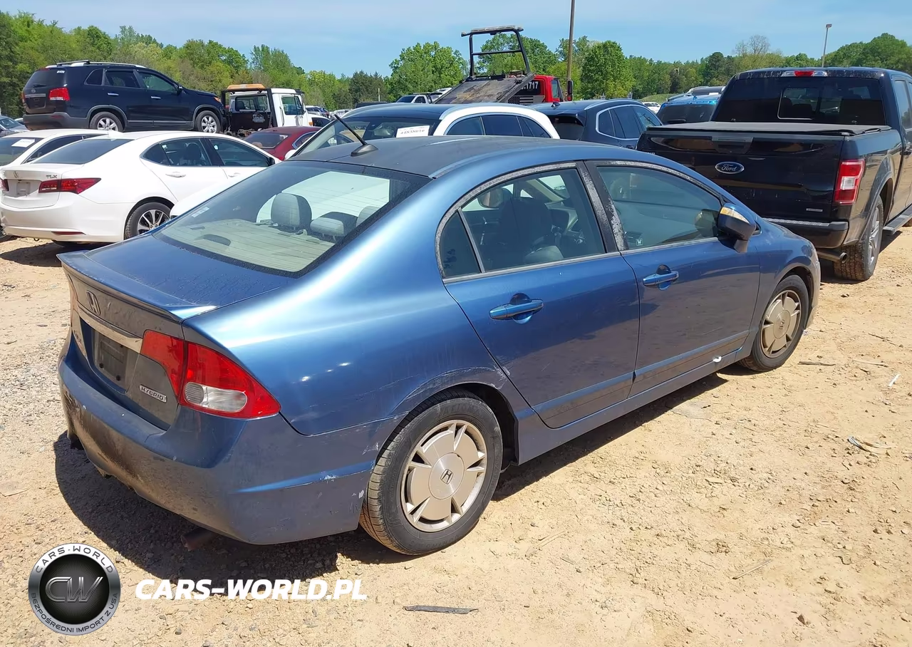 2009 Honda Civic Hybrid VIN:JHMFA36239S014539 - 4
