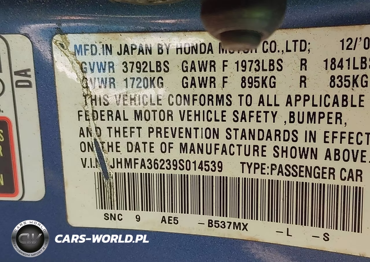 2009 Honda Civic Hybrid VIN:JHMFA36239S014539 - 9