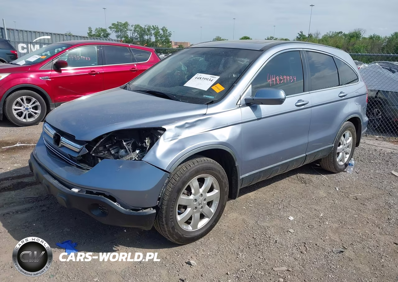 2008 Honda Cr-V Ex-L VIN:JHLRE38738C034958 - 2