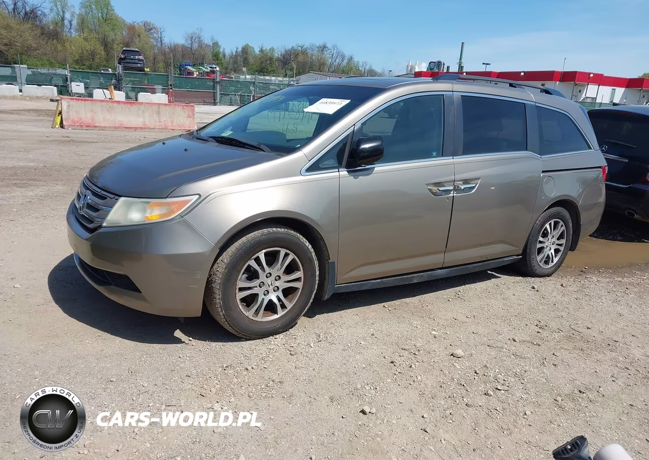2012 Honda Odyssey Ex-L VIN:5FNRL5H62CB018171 - 2
