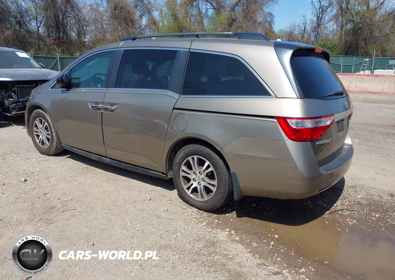 2012 Honda Odyssey Ex-L VIN:5FNRL5H62CB018171 - 3