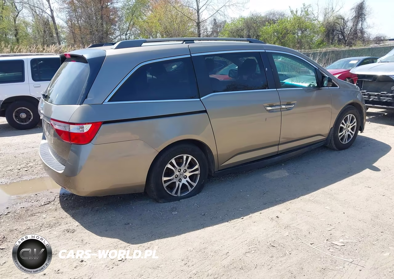 2012 Honda Odyssey Ex-L VIN:5FNRL5H62CB018171 - 4