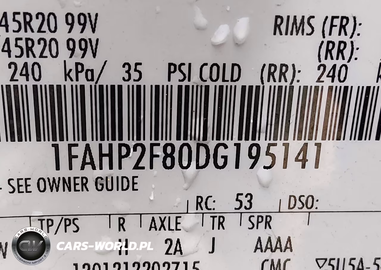 2013 Ford Taurus Limited VIN:1FAHP2F80DG195141 - 9