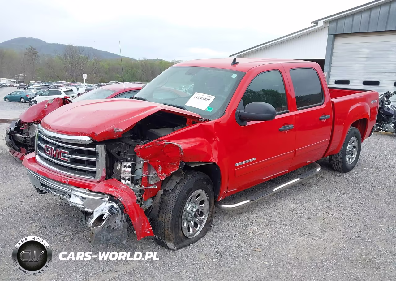 2013 GMC Sierra 1500 Sle VIN:3GTP2VEA6DG334199 - 2