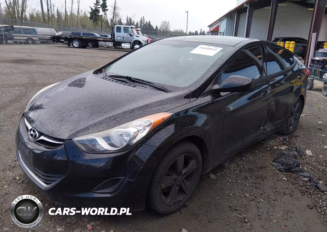 2013 Hyundai Elantra Gls VIN:5NPDH4AE1DH301154 - 2