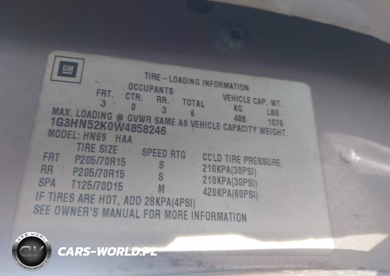 1998 Oldsmobile Eighty-Eight Ls VIN:1G3HN52K0W4858246 - 9