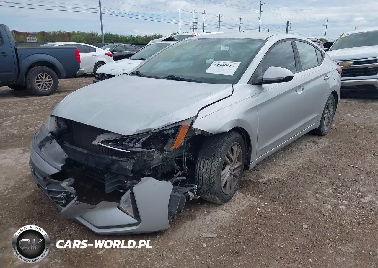 2019 Hyundai Elantra Sel VIN:KMHD84LF6KU889203 - 2