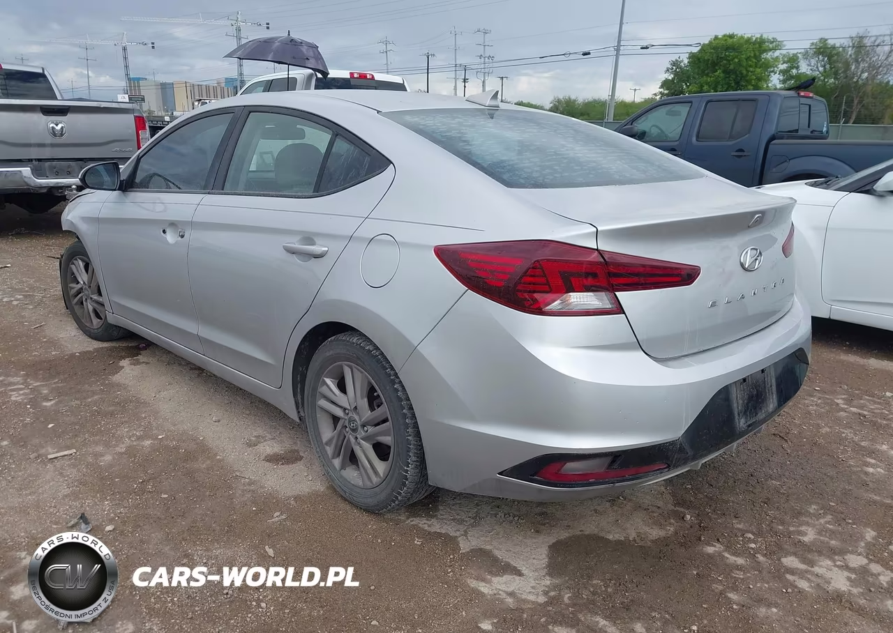 2019 Hyundai Elantra Sel VIN:KMHD84LF6KU889203 - 3