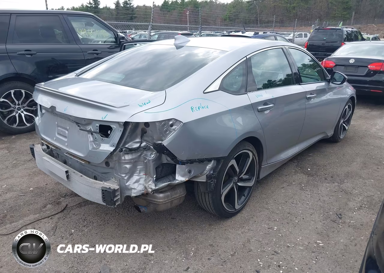 2018 Honda Accord Sport VIN:1HGCV1F38JA022492 - 4