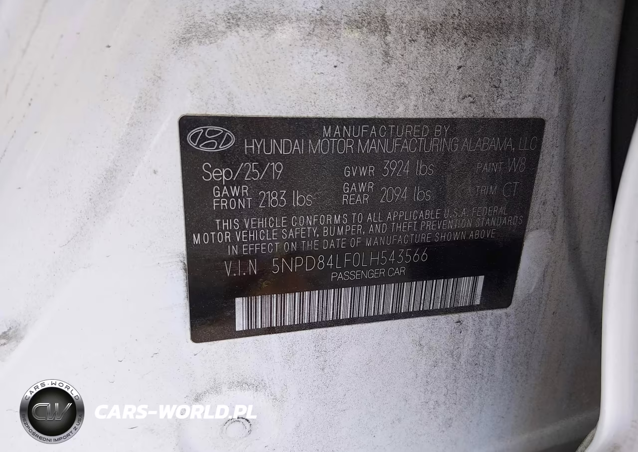 2020 Hyundai Elantra Value Edition VIN:5NPD84LF0LH543566 - 9
