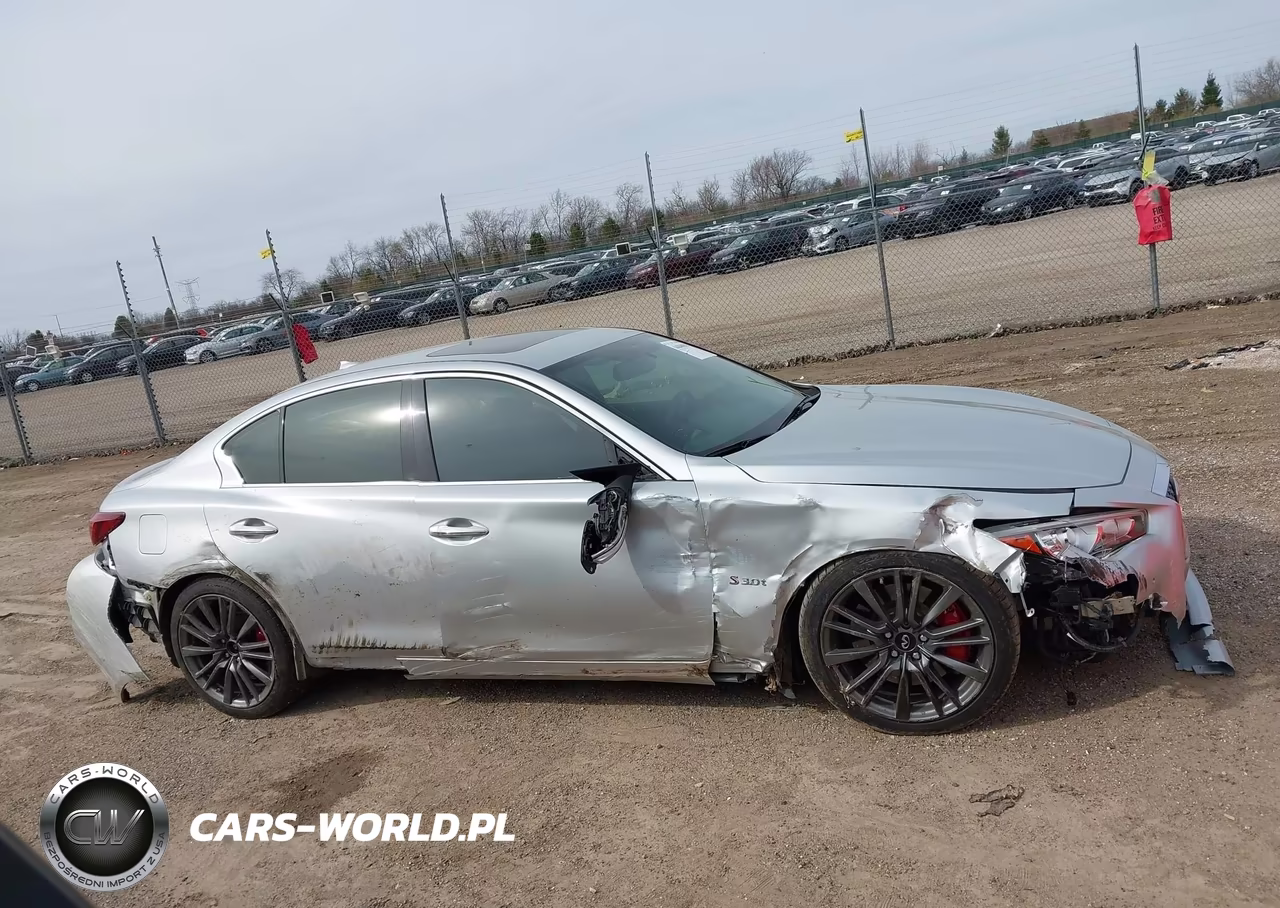 2019 Infiniti Q50 3.0T Red Sport 400 VIN:JN1FV7AR2KM830219 - 13