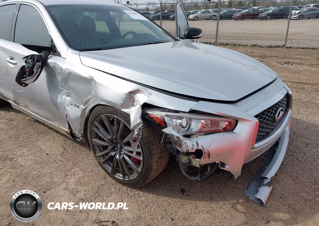 2019 Infiniti Q50 3.0T Red Sport 400 VIN:JN1FV7AR2KM830219 - 6