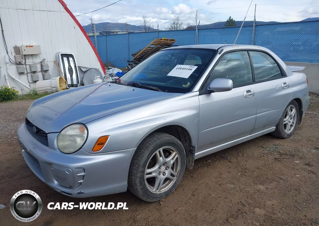 2003 Subaru Impreza 2.5Rs VIN:JF1GD67543H504229 - 2