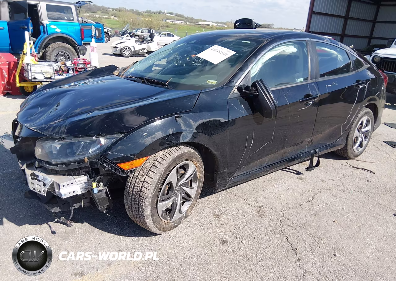 2020 Honda Civic Lx VIN:2HGFC2F68LH557913 - 2