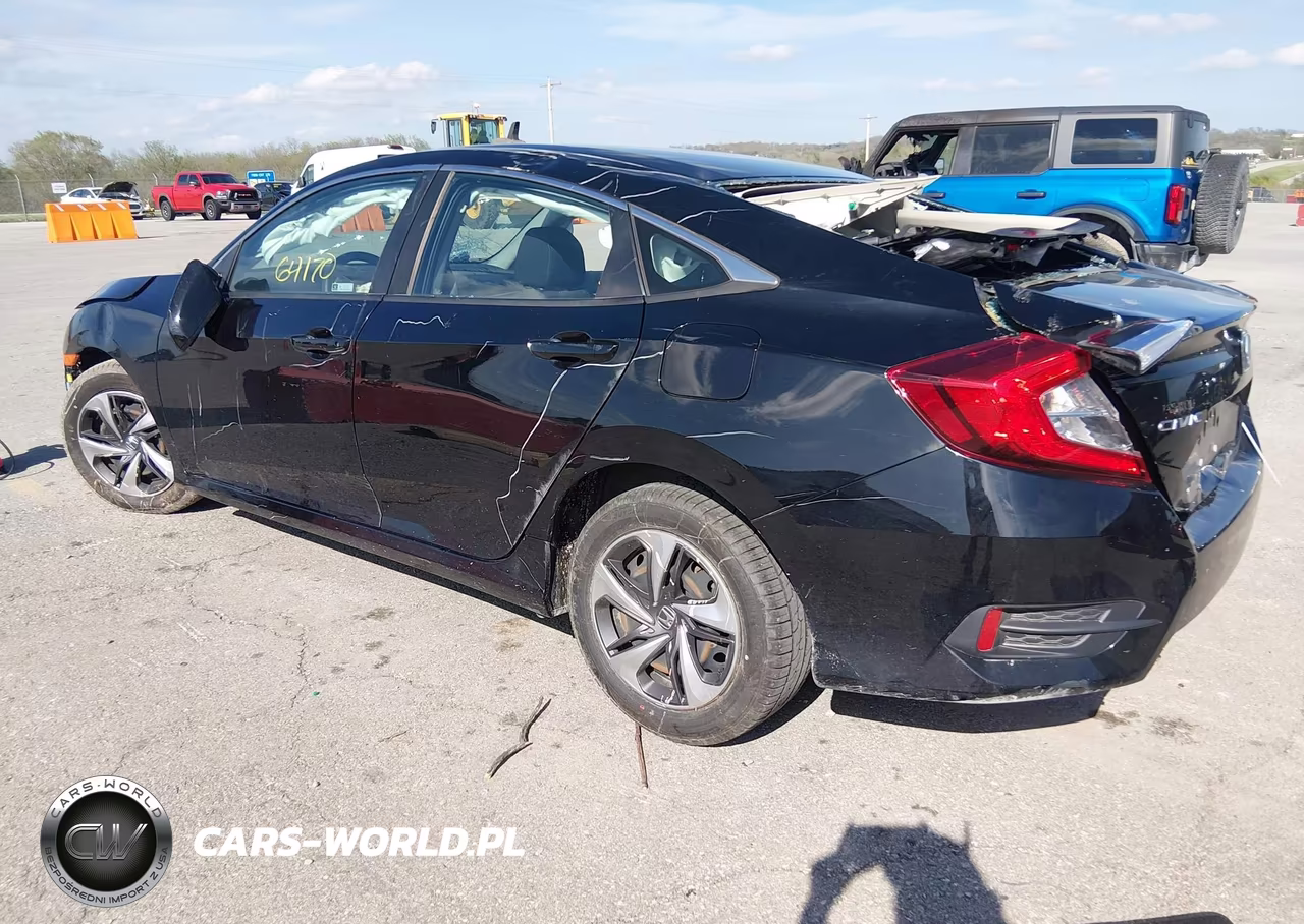 2020 Honda Civic Lx VIN:2HGFC2F68LH557913 - 3