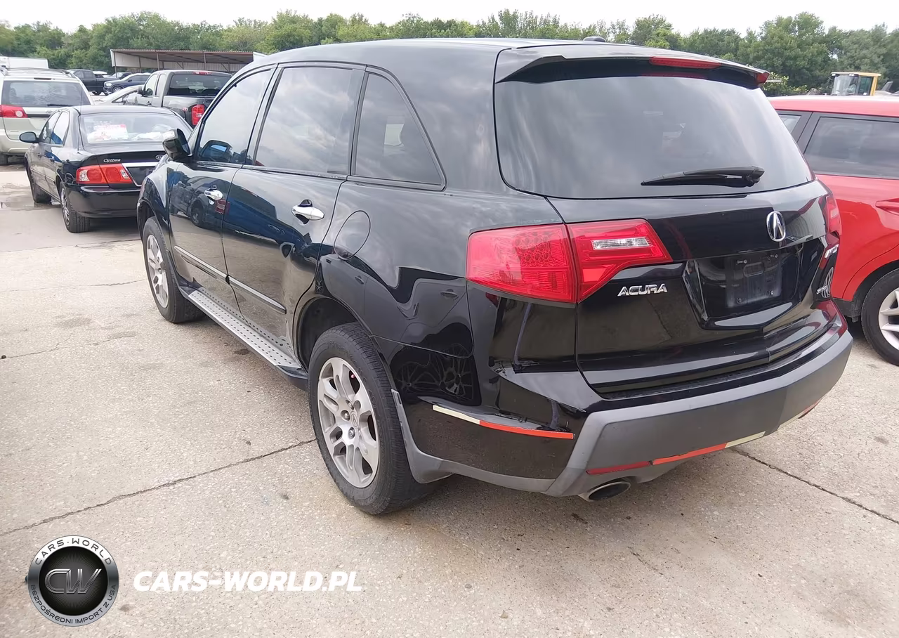 2008 Acura Mdx Technology Package VIN:2HNYD28498H535985 - 3