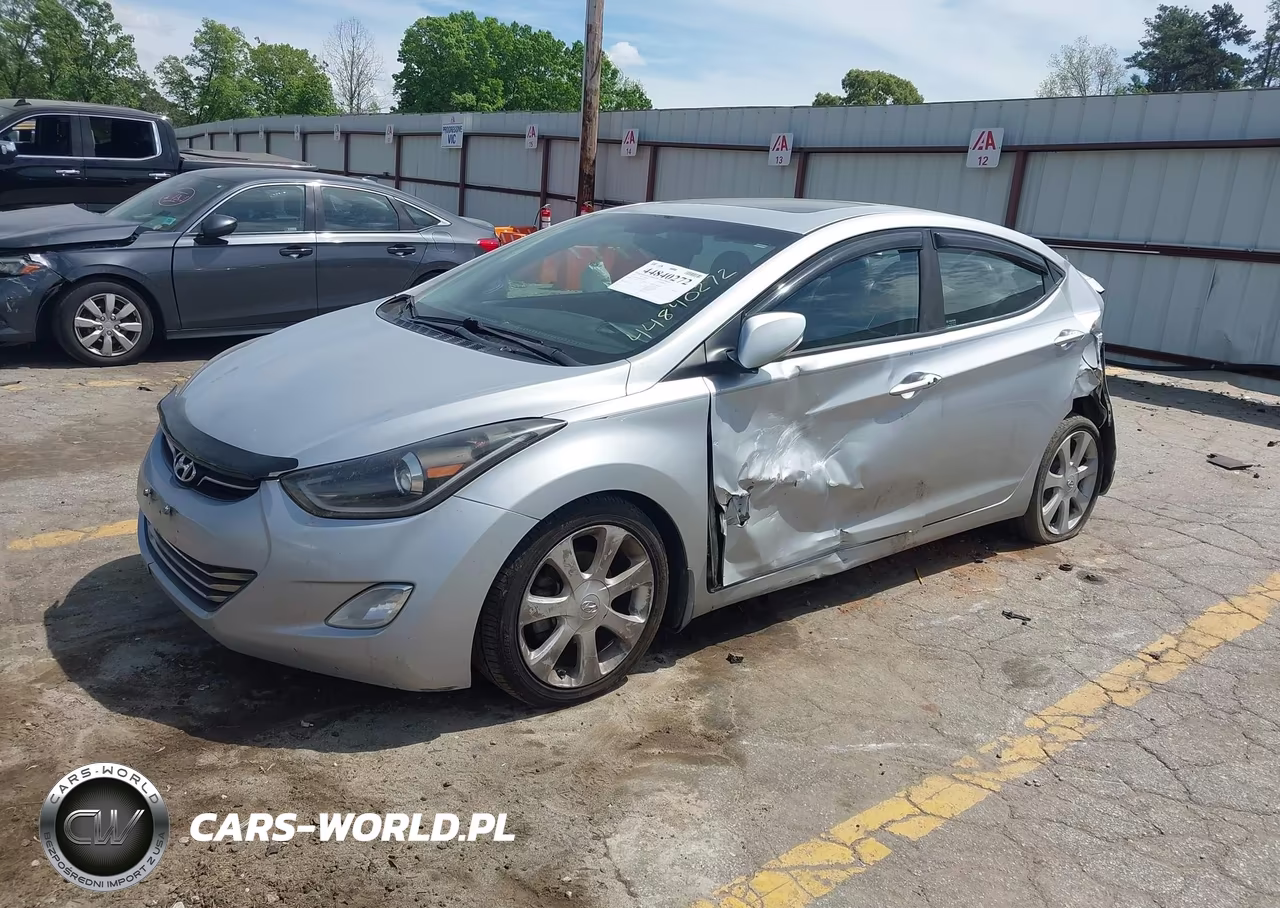 2013 Hyundai Elantra Limited VIN:5NPDH4AE6DH283895 - 2