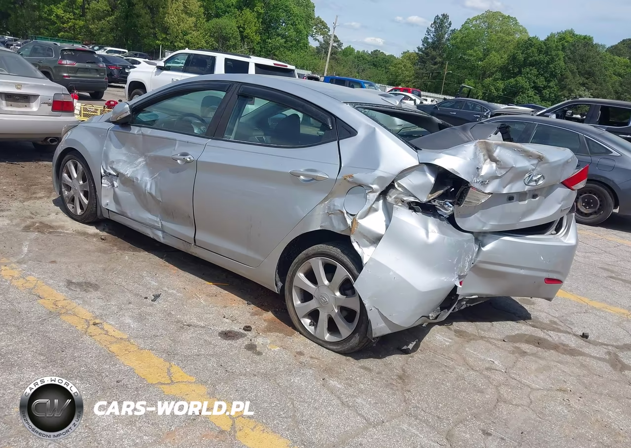2013 Hyundai Elantra Limited VIN:5NPDH4AE6DH283895 - 3