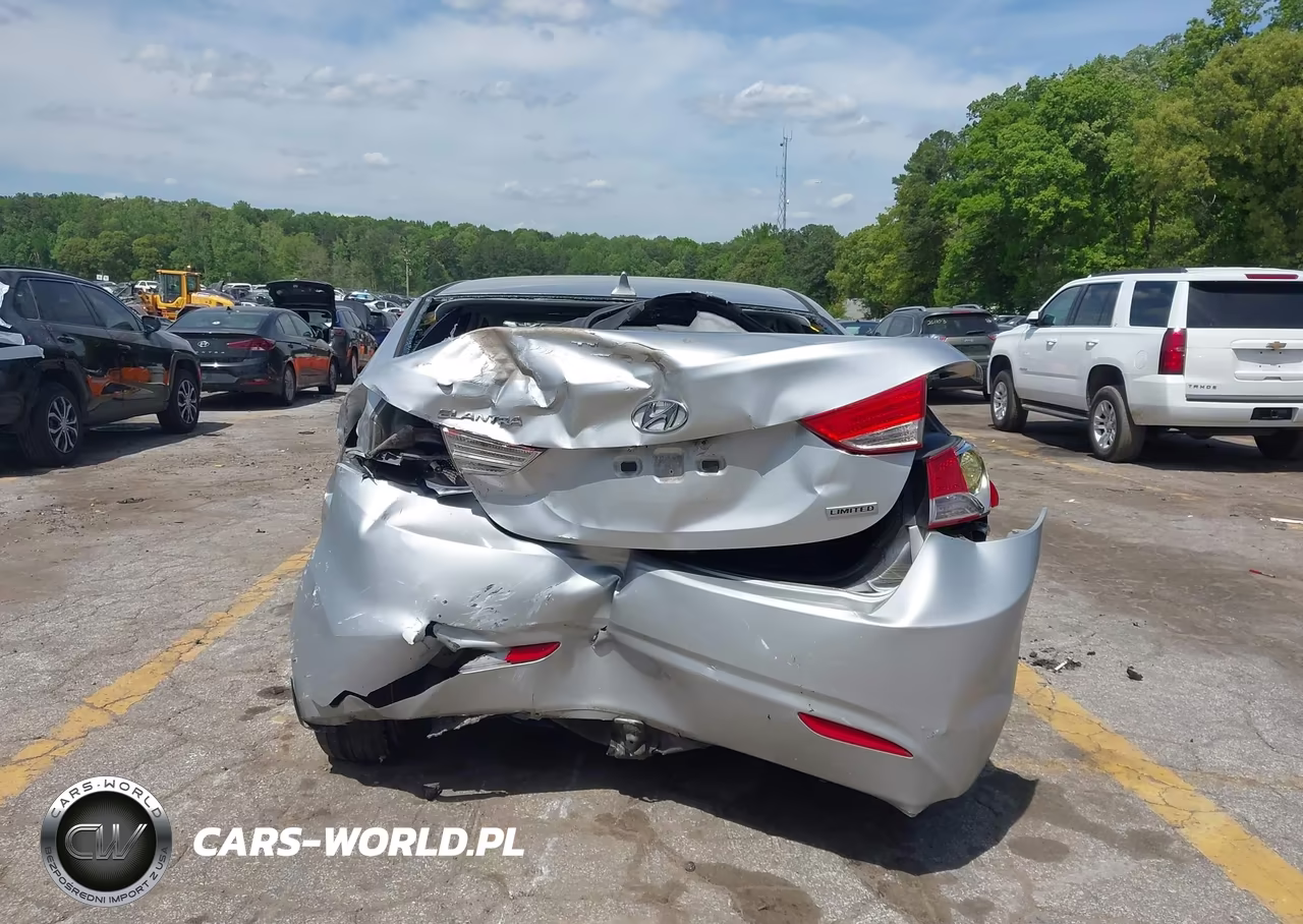 2013 Hyundai Elantra Limited VIN:5NPDH4AE6DH283895 - 6