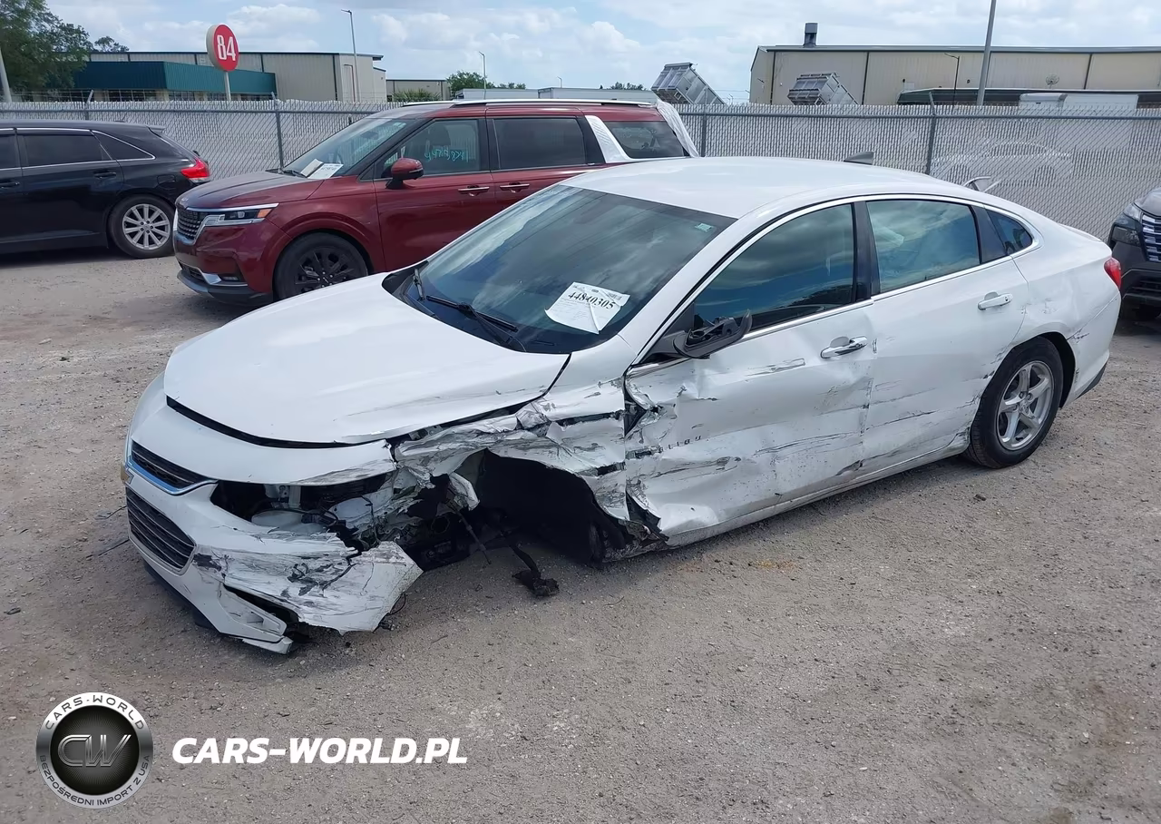 2018 Chevrolet Malibu 1Ls VIN:1G1ZB5ST0JF288213 - 2