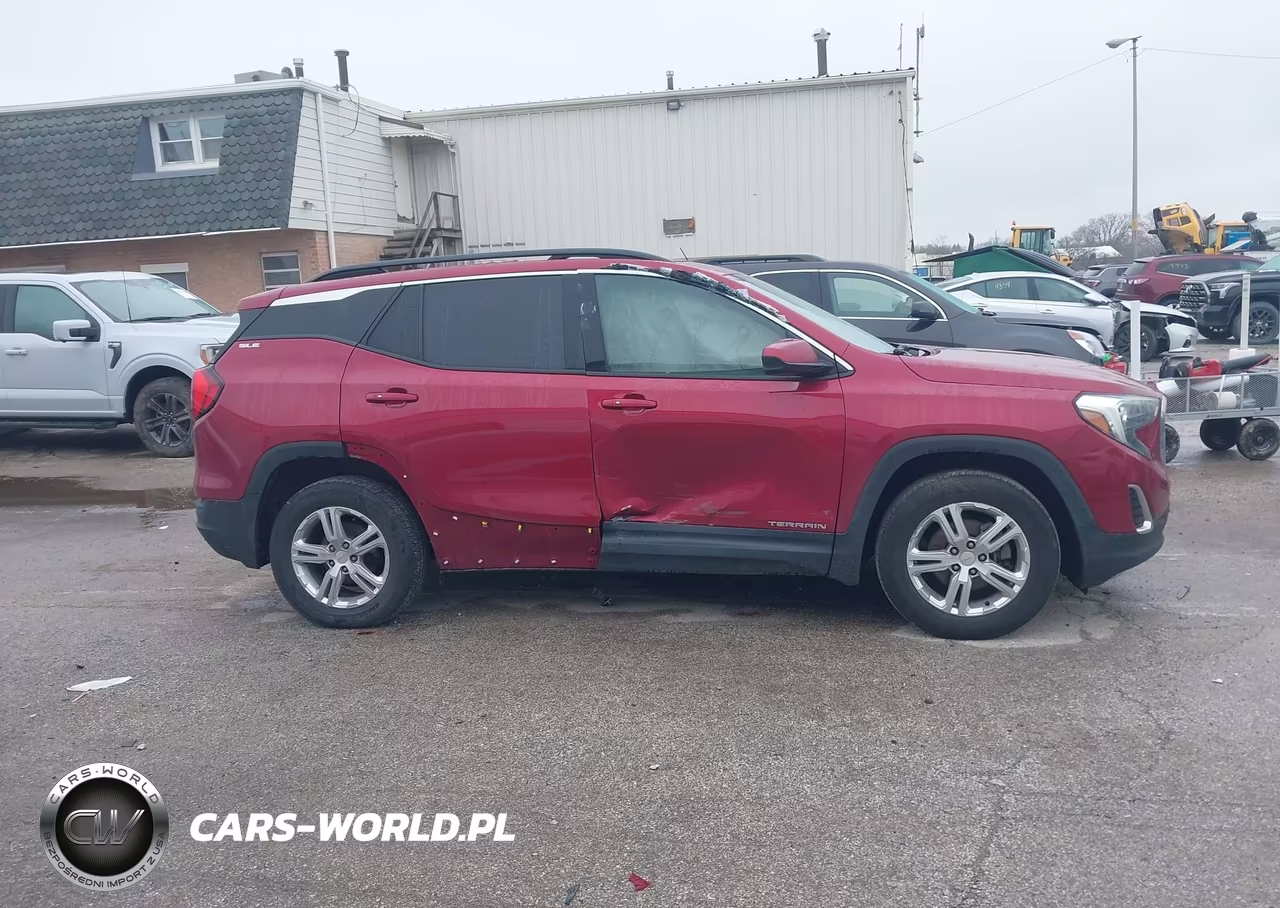 2020 GMC Terrain Fwd Sle VIN:3GKALMEV7LL204233 - 13