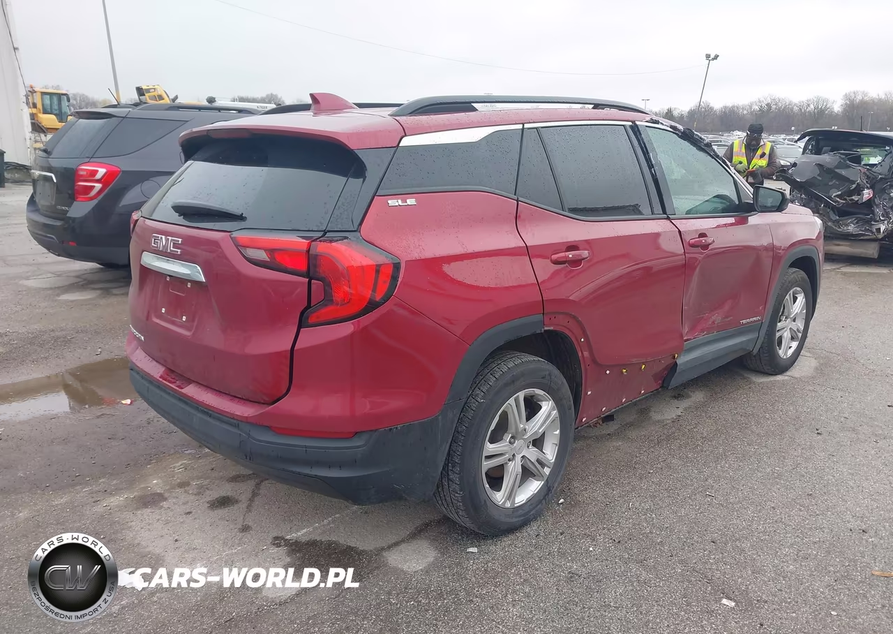 2020 GMC Terrain Fwd Sle VIN:3GKALMEV7LL204233 - 4