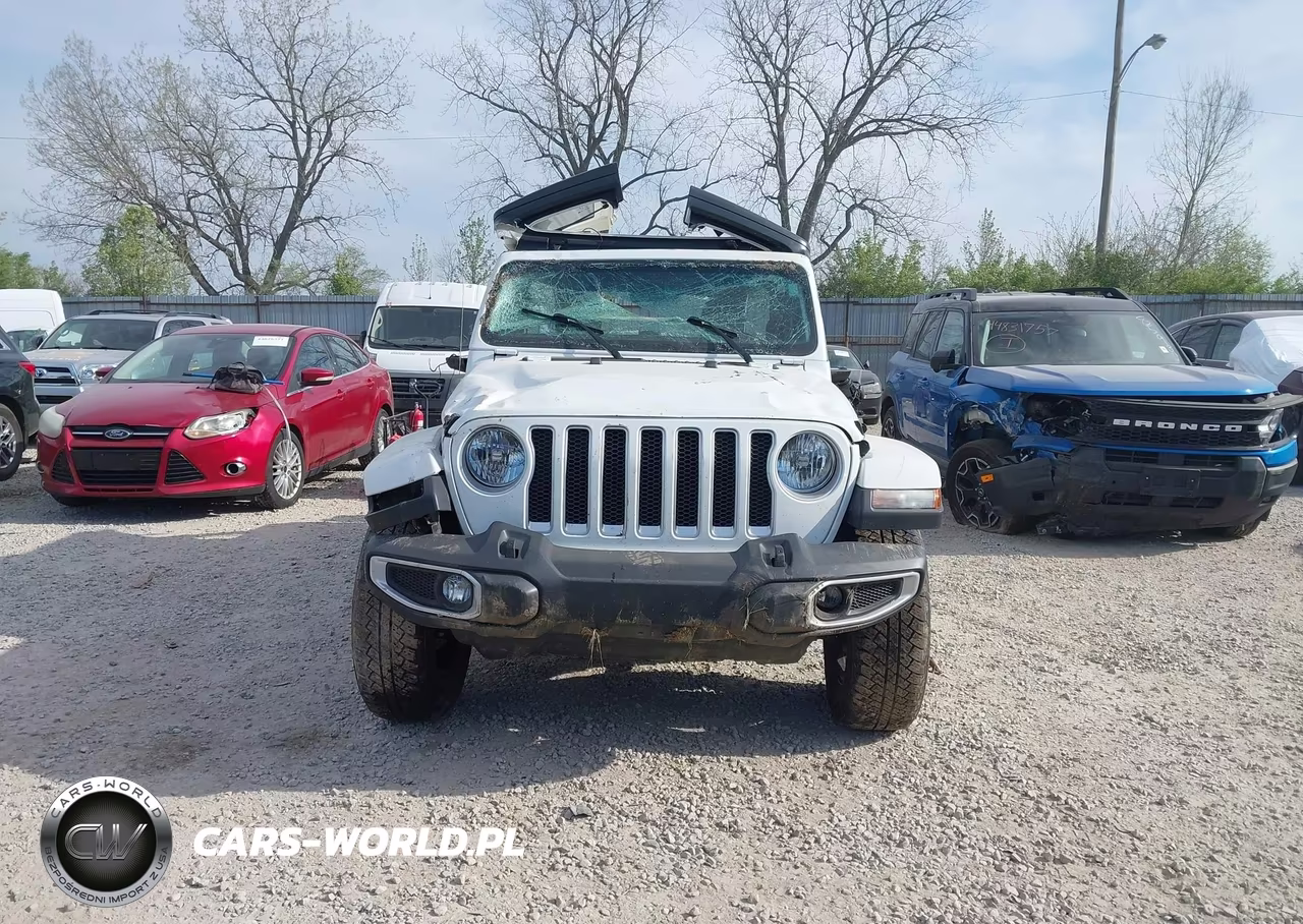 2021 Jeep Wrangler Unlimited Sahara 4X4 VIN:1C4HJXEN9MW514297 - 13