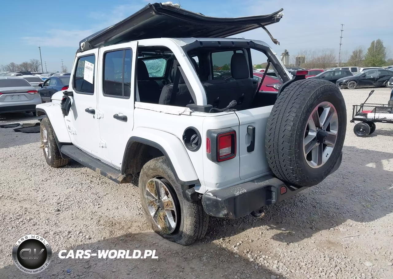 2021 Jeep Wrangler Unlimited Sahara 4X4 VIN:1C4HJXEN9MW514297 - 3