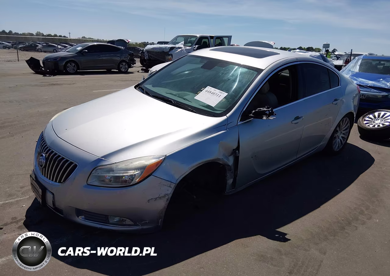 2011 Buick Regal Cxl Russelsheim VIN:W04GS5ECXB1037900 - 2