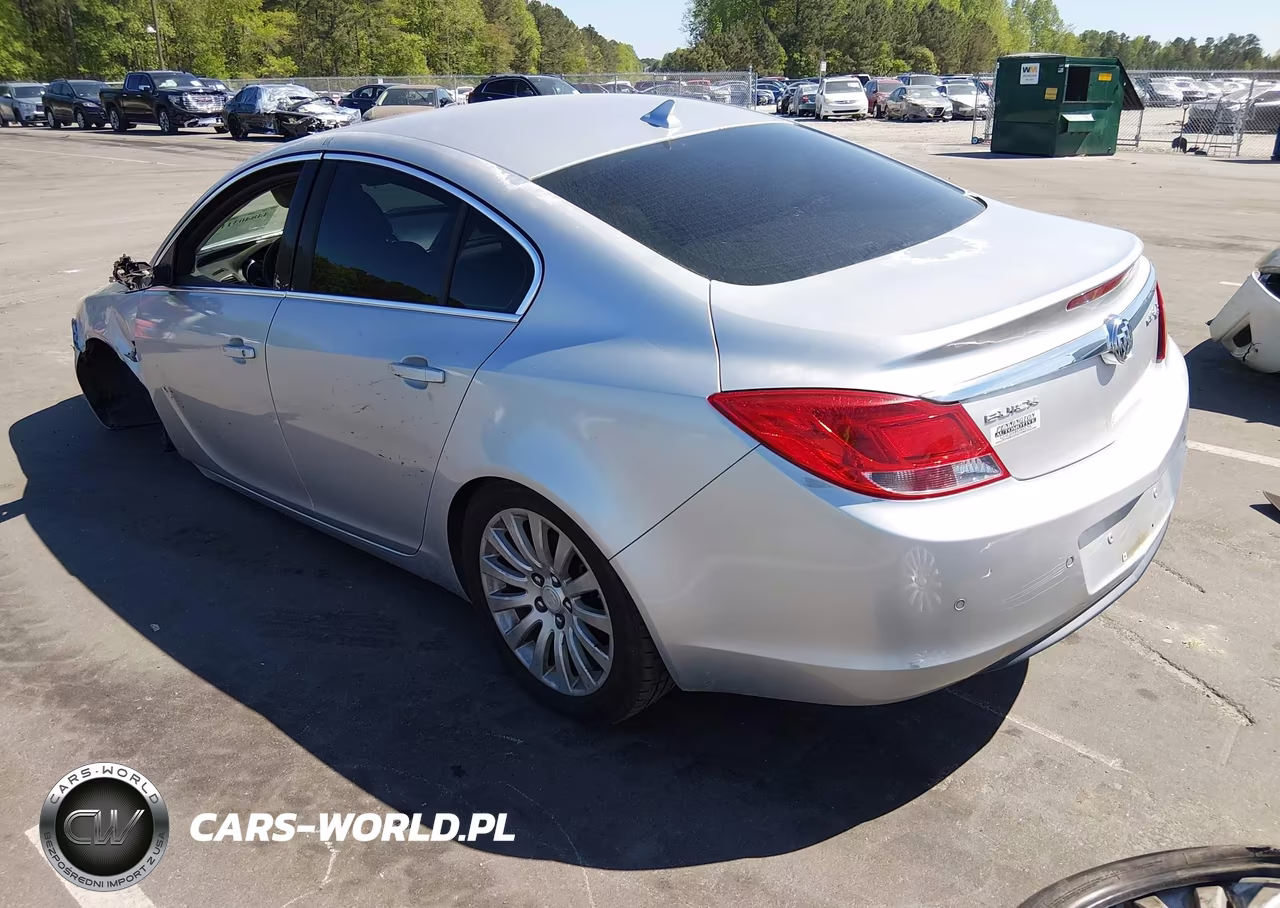 2011 Buick Regal Cxl Russelsheim VIN:W04GS5ECXB1037900 - 3