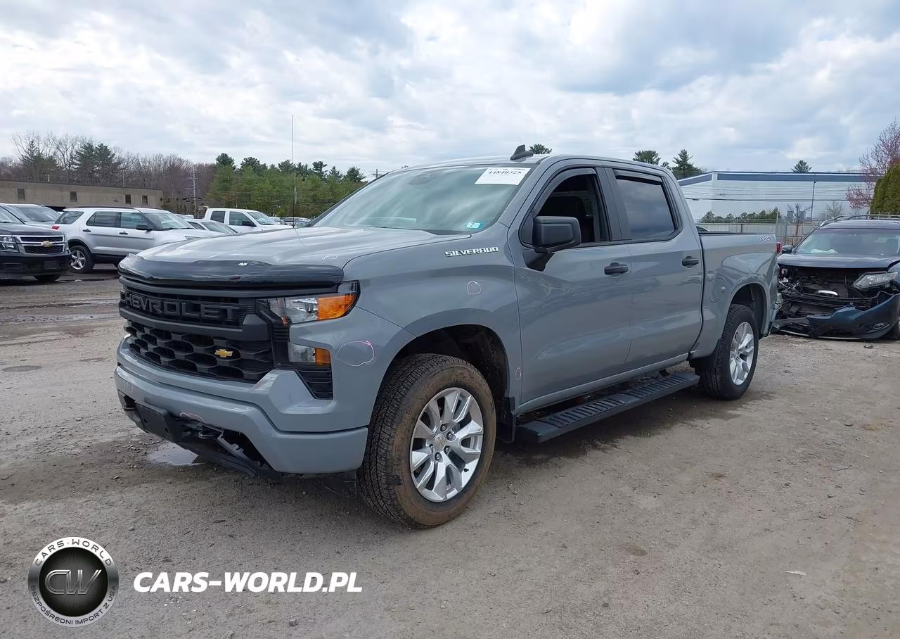 2024 Chevrolet Silverado 1500 4Wd Short Bed Custom VIN:3GCPDBEK5RG179685 - 2