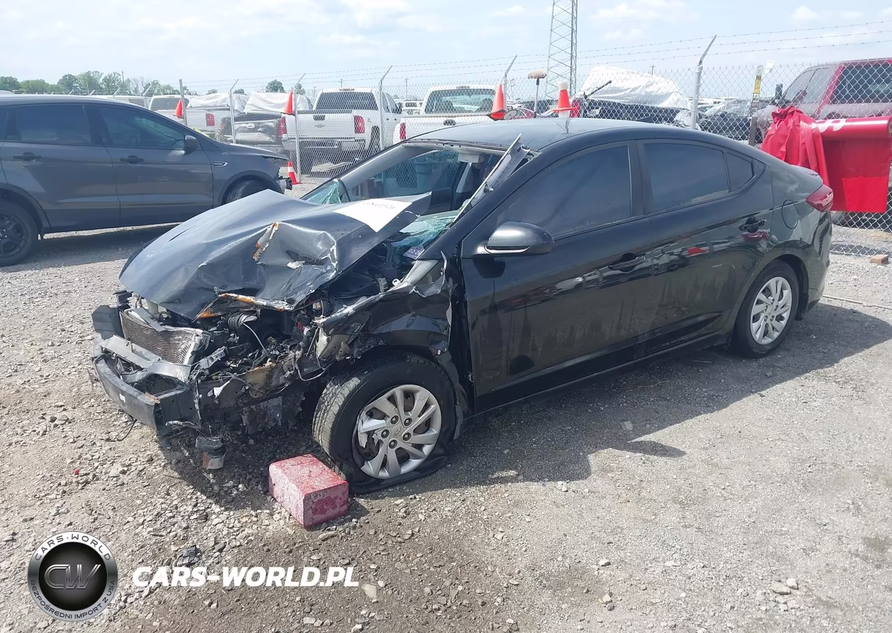 2017 Hyundai Elantra Se VIN:KMHD74LF8HU402112 - 2