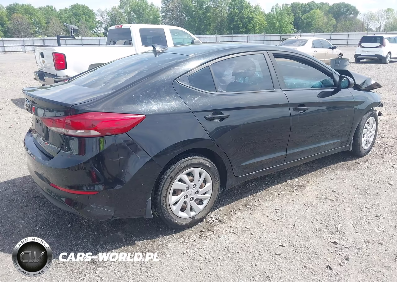 2017 Hyundai Elantra Se VIN:KMHD74LF8HU402112 - 4