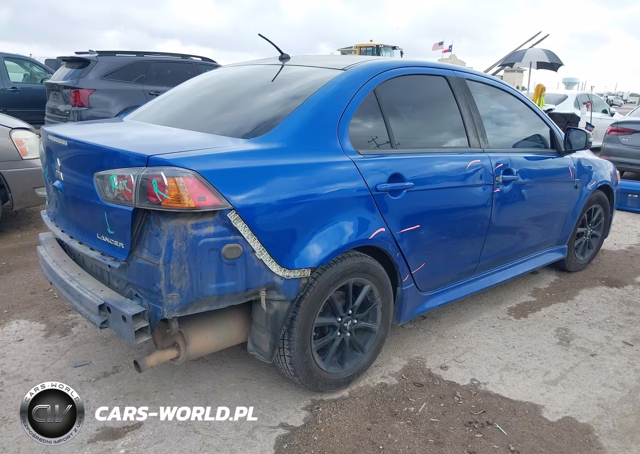 2017 Mitsubishi Lancer Le VIN:JA32U2FU2HU014343 - 4