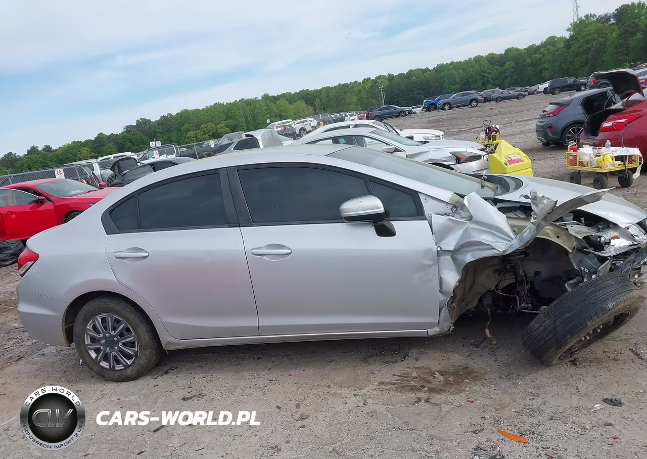 2014 Honda Civic Lx VIN:2HGFB2F58EH511124 - 14
