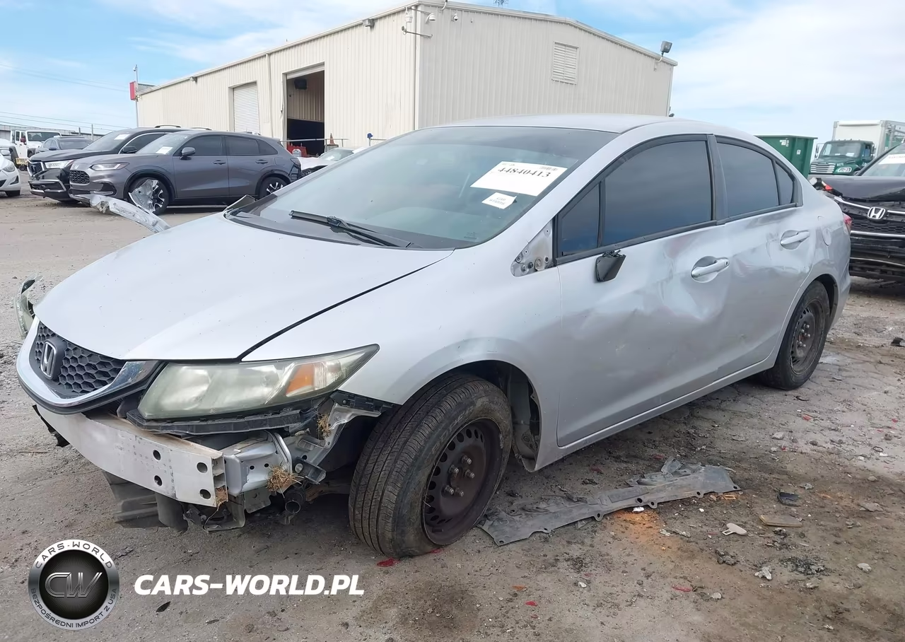 2014 Honda Civic Lx VIN:2HGFB2F58EH511124 - 2