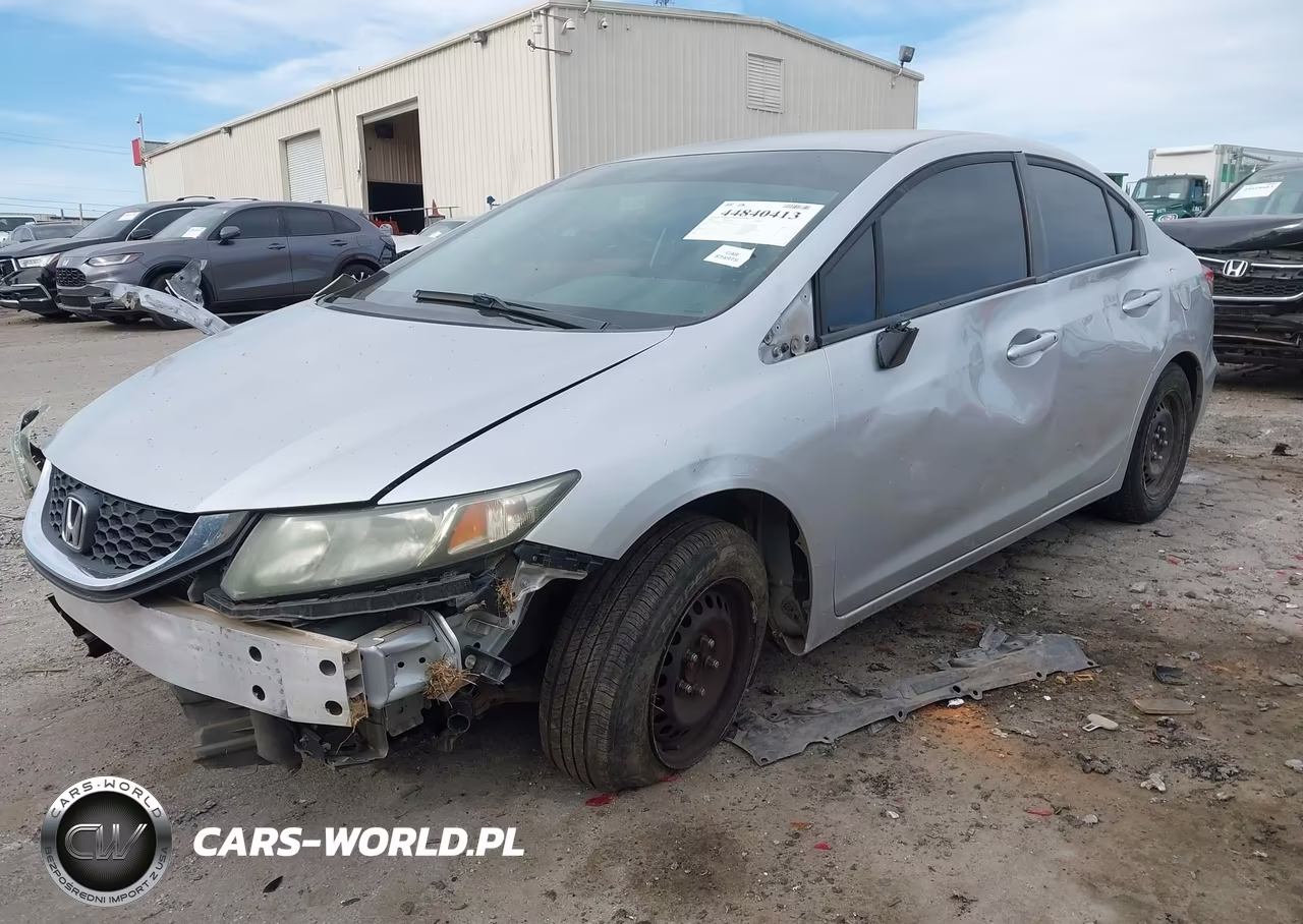 2014 Honda Civic Lx VIN:2HGFB2F58EH511124 - 6