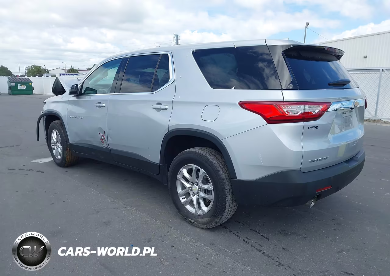 2021 Chevrolet Traverse Fwd Ls VIN:1GNERFKWXMJ135395 - 3
